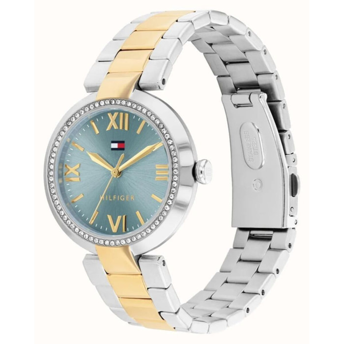 Reloj Tommy Hilfiger 1782680 Mujer Analogico Cuarzo con Correa de Acero inoxidable
