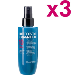 INTERCOSMO Kit Il Magnifico 10 Maschera Spray Intensiva 150ml 3 Pezzi