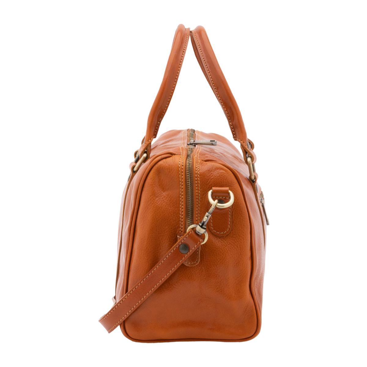 Borsa a bauletto  da donna In Vera pelle Made in Italy 37x22x16 cm