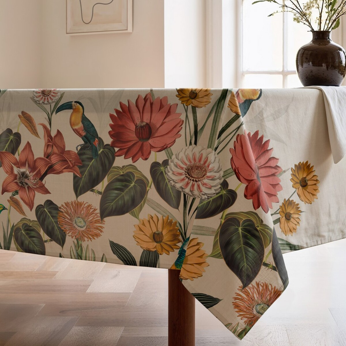 Nappe imprimée anti-tâches EDNA NATURAL