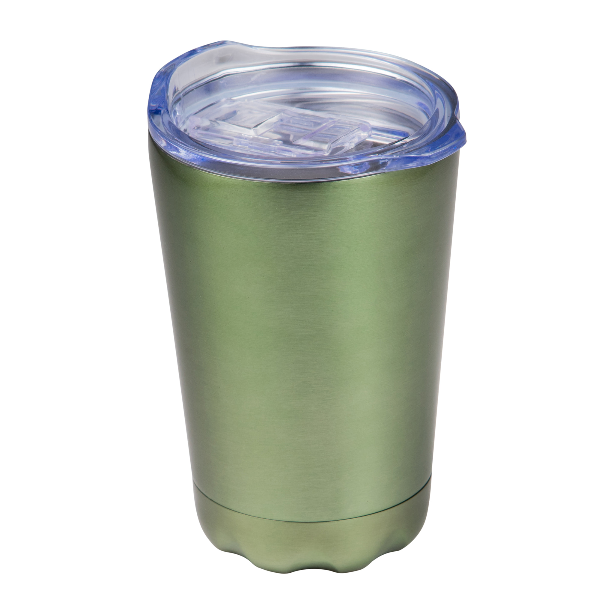 Taza Doble Pared 270ml Acero Inox Verde Metalizado, Midnight Bergner