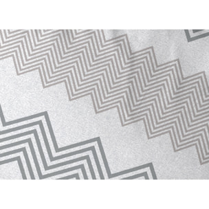 Copripiumino In 100% Cotone Disegno Zig Zag