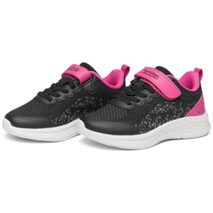 Kappa - Sneakers Niño/Niña Negro - Logo Postie Ev Kid