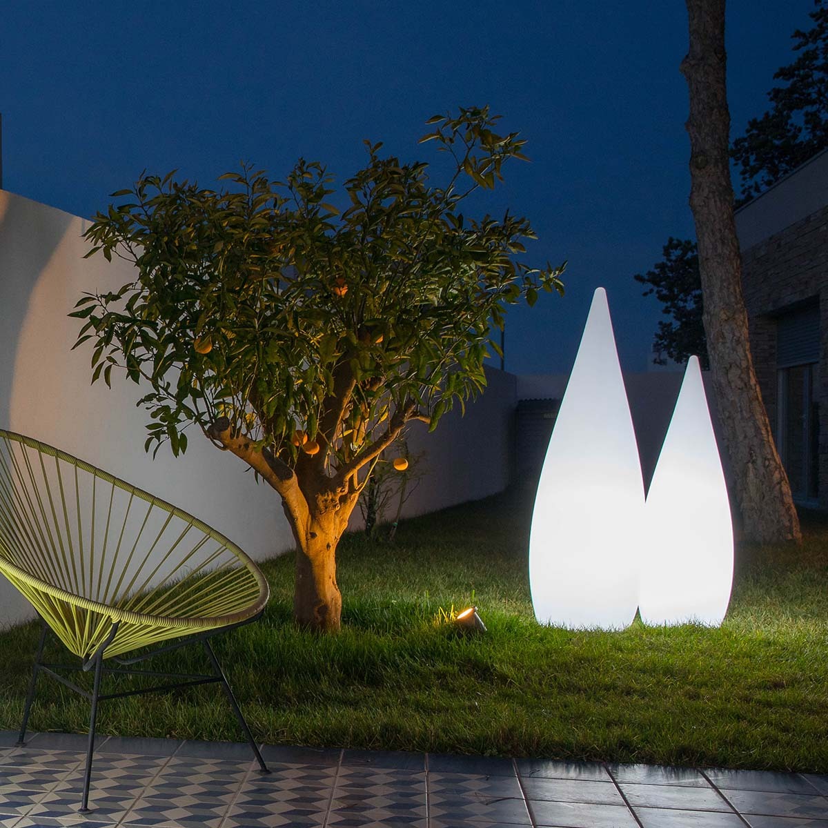 Lampadaire secteur CLASSY E27 H150CM
