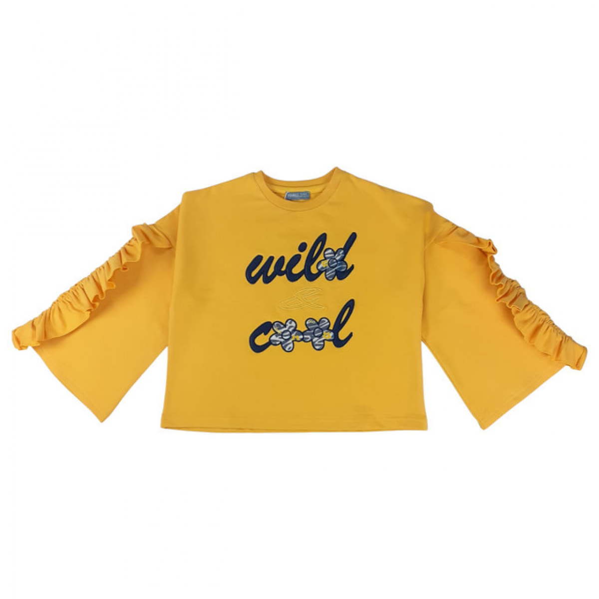 TSHIRT JERSONE GIALLO MANICHE AMPIE