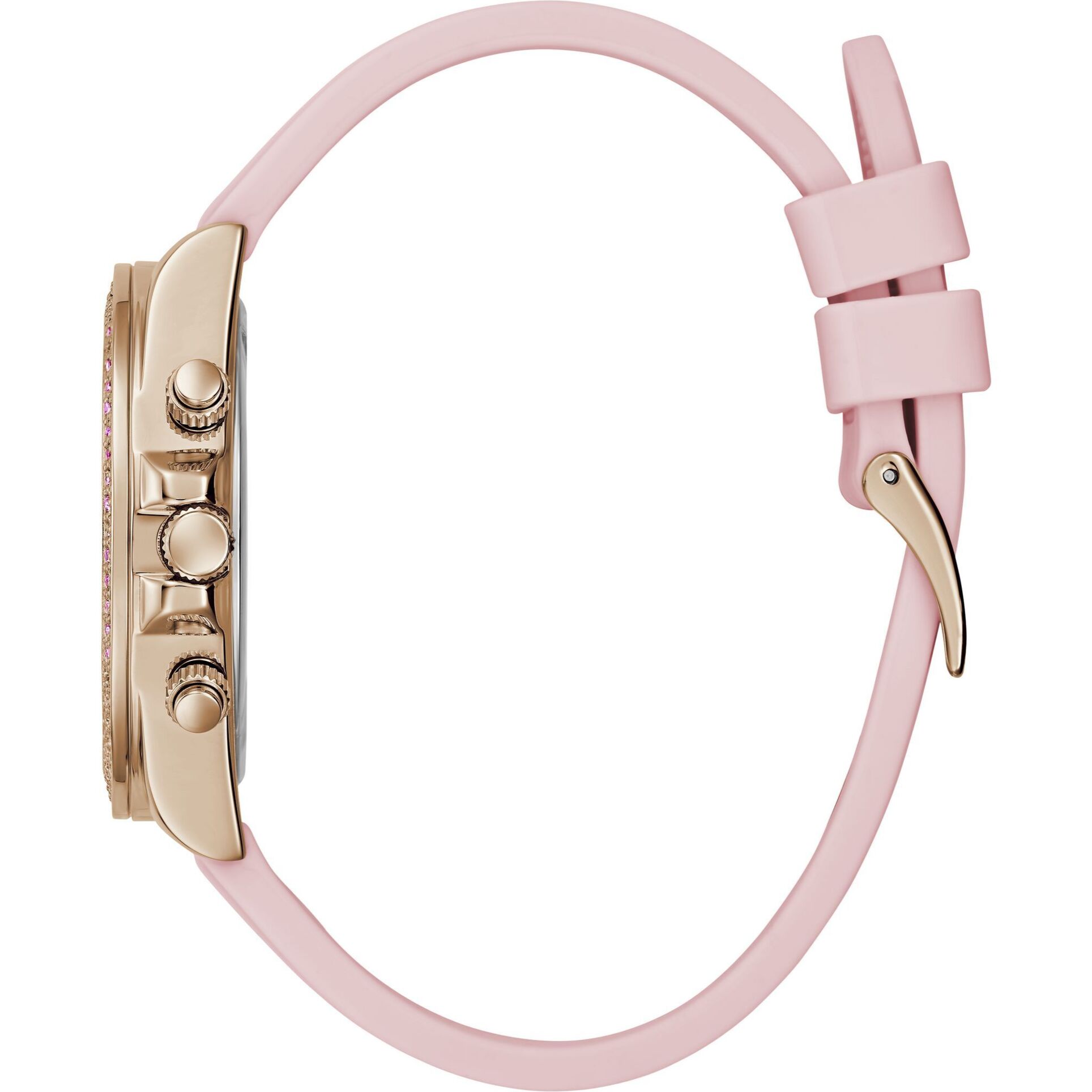 Guess Reloj Analógico De Cuarzo. Gd Sparkling Pink