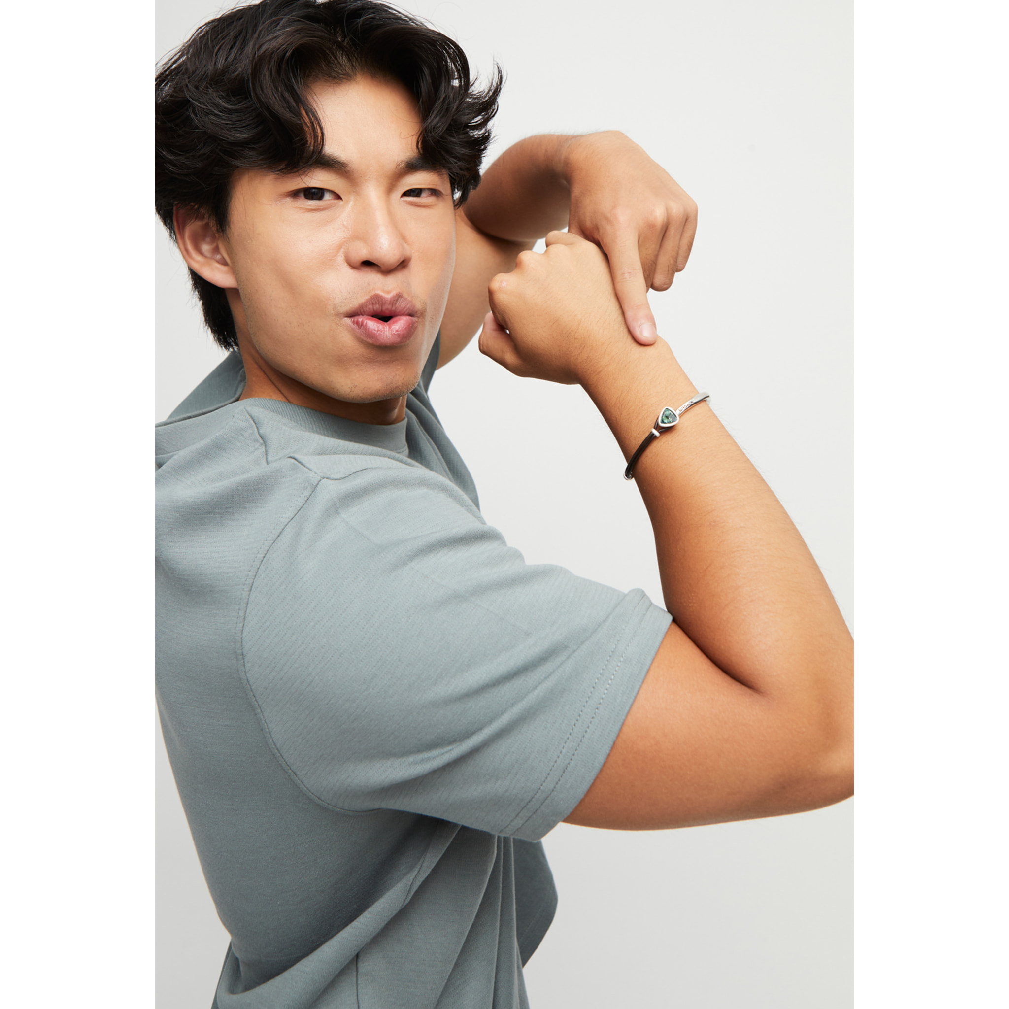 Pulsera SER CAMALEÓNICA VERDE L