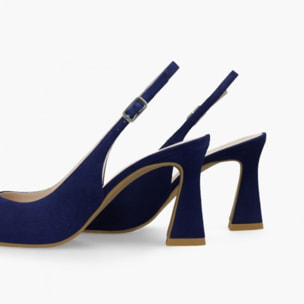 ZAPATOS DE SALÓN AZULES RISEDIS