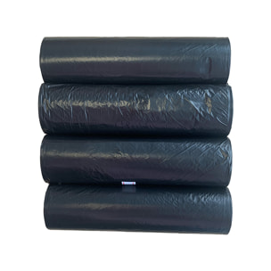 Lot de 4 rouleaux de 30 sacs à litière