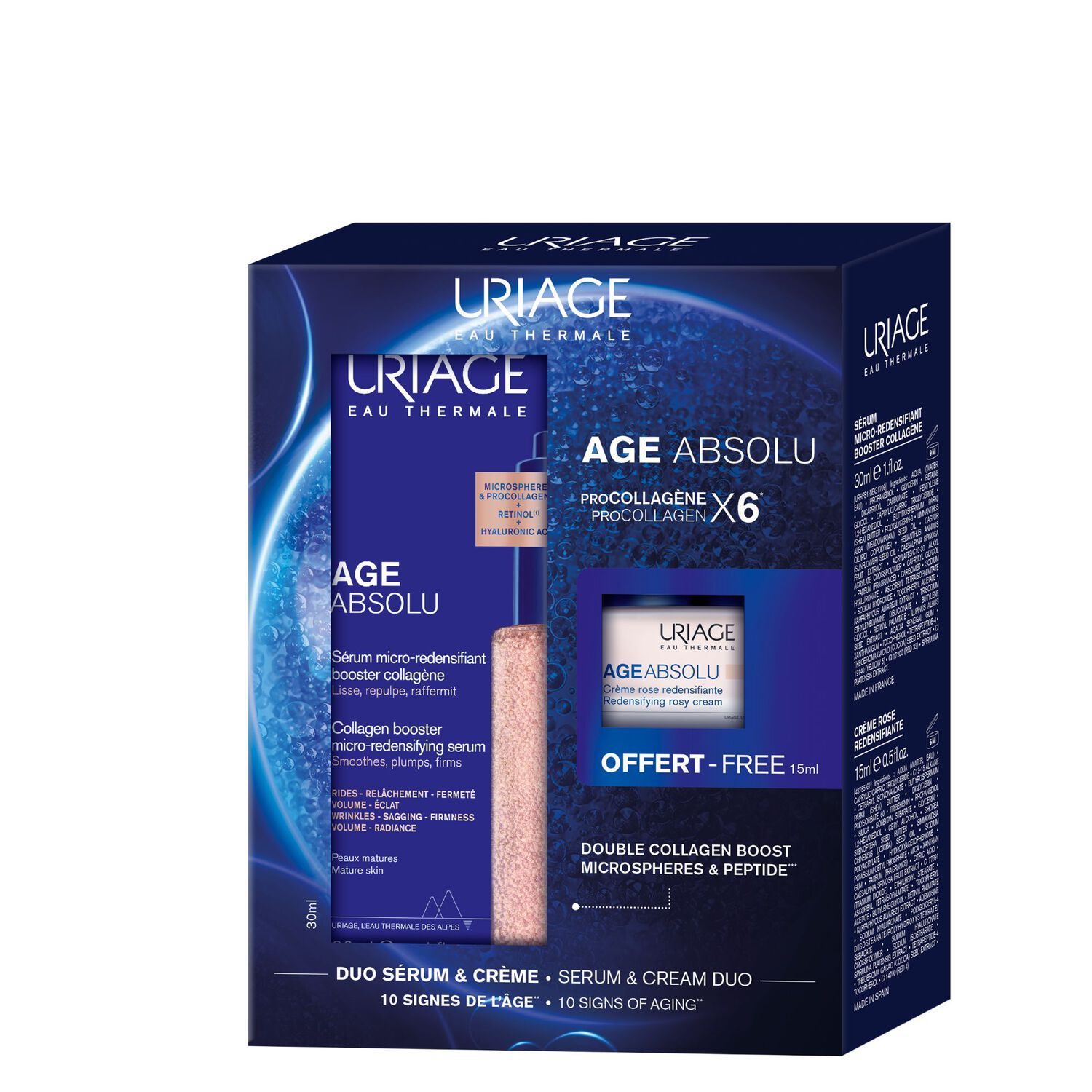 Age Absolu - Coffret Age Absolu Serum 50ml + Age Absolu Crème Rose 15ml