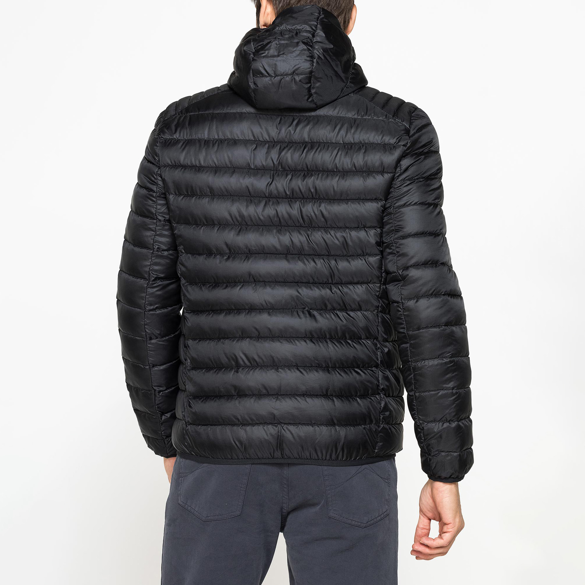 PIUMINO ULTRALEGGERO IN RIPSTOP CON CAPPUCCIO