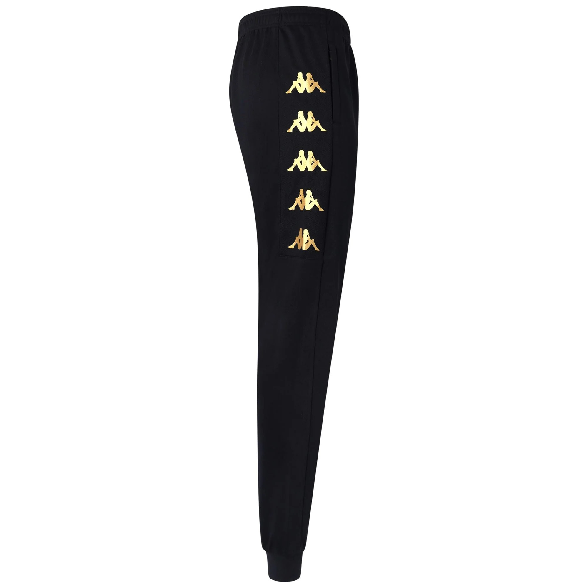 Kappa - Pantaloni Uomo Nero - Kappa4Football Gabetto