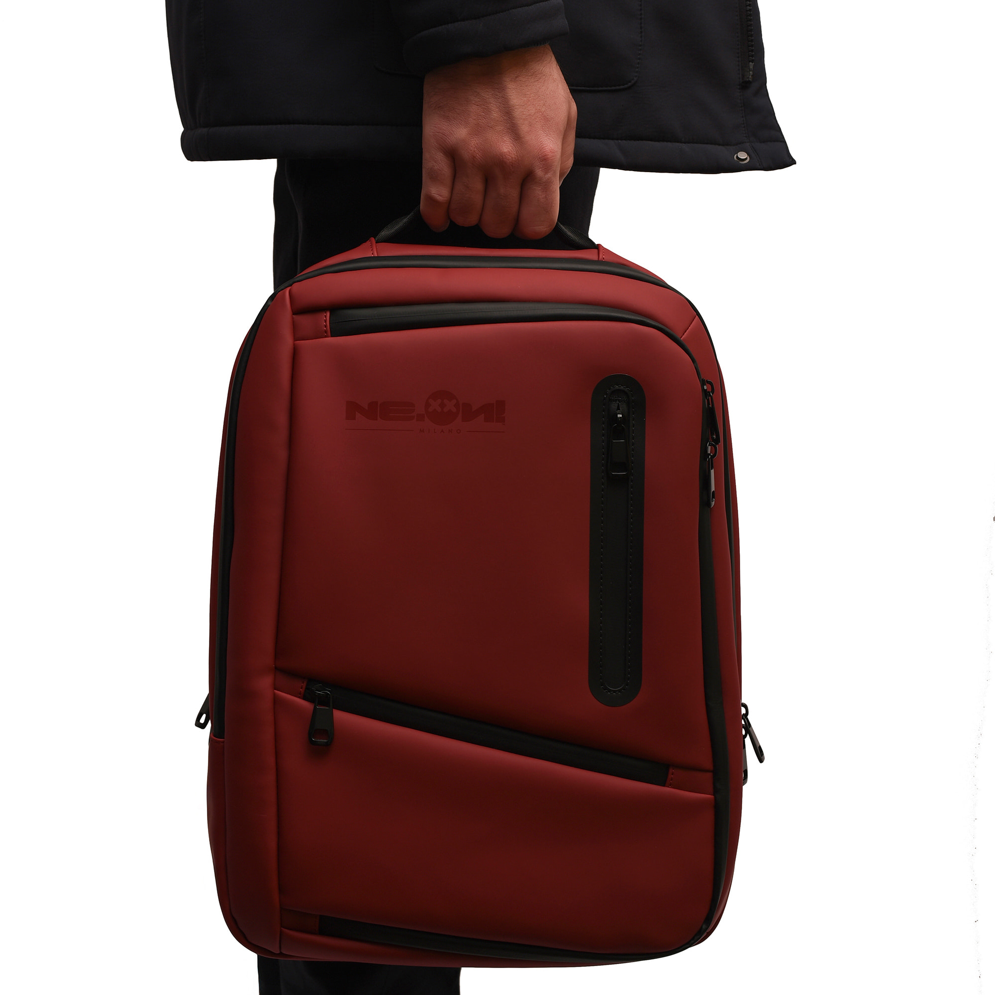 X2 BACKPACK NEON COL. BURGUNDY