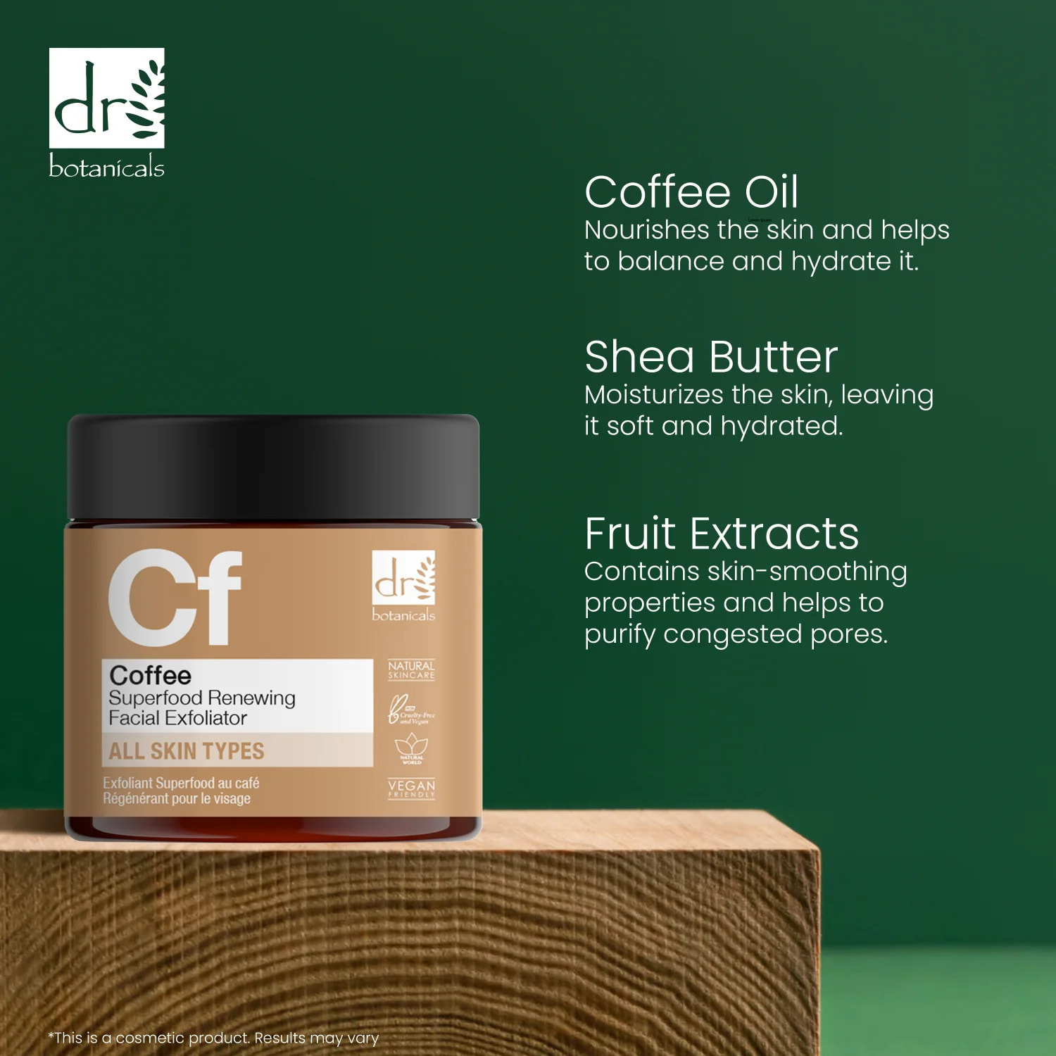 Exfoliante Facial Renovador de Café