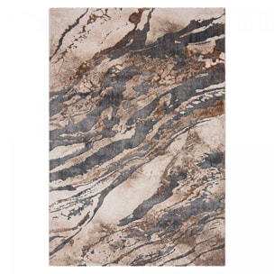 Tapis salon et chambre tissé motif géométrique KOHE