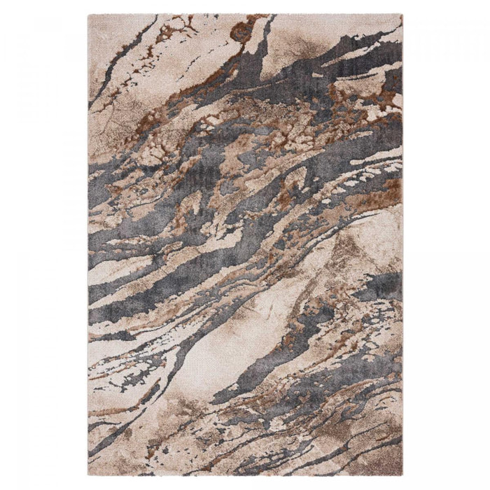 Tapis salon et chambre tissé motif géométrique KOHE