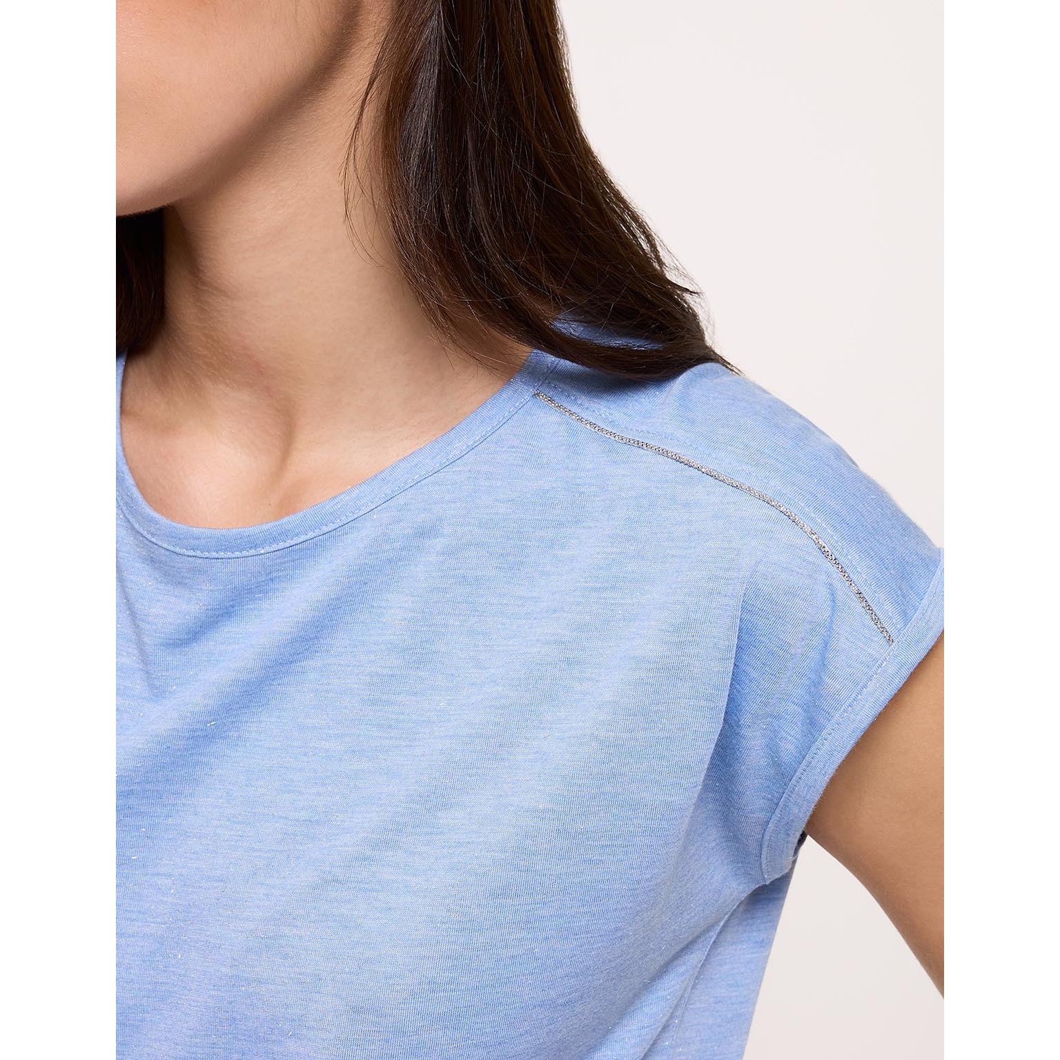 Camiseta Manga Corta Azul Celeste - Shimero 26