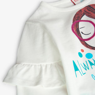 Camiseta punto de bebé niña -BCI