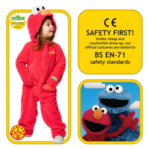 DISFRAZ ELMO BARRIO SESAMO INF