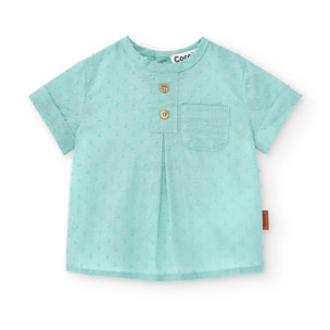 Camicia Verde Per Bambini