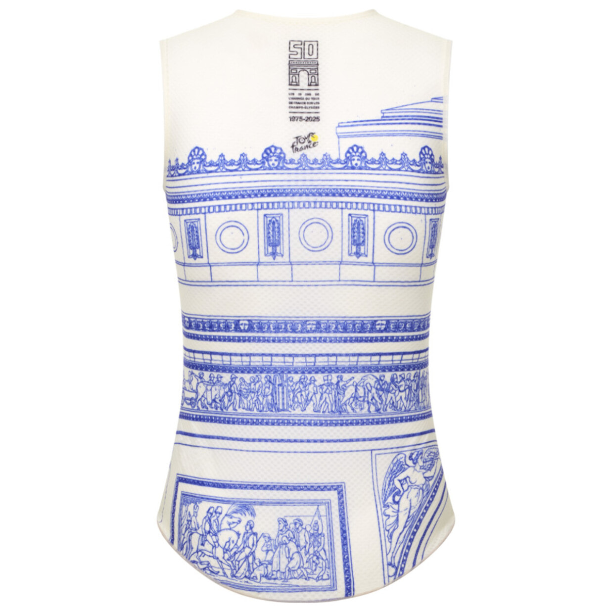 Tdf Arrivée Arc De Triomphe - Canotta Intima - Print - Unisex