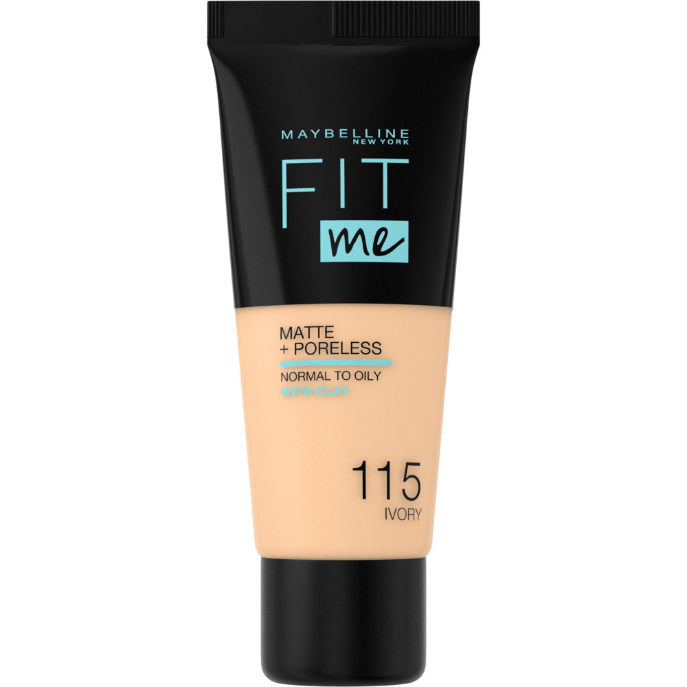 Maybelline New York Fit Me! Matte + Poreless Fond de teint 115 IVOIRE 30 MLT