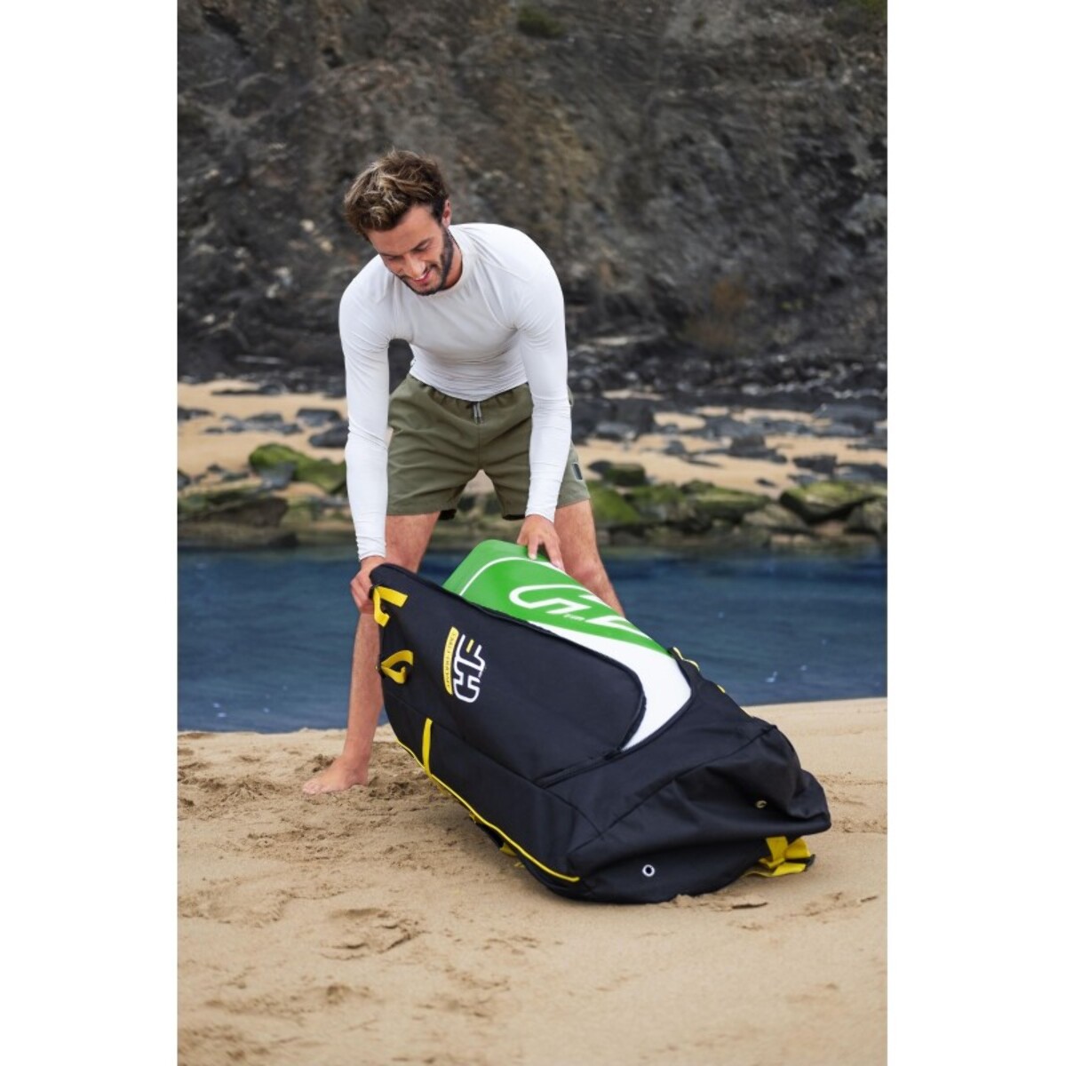 Bestway Paddle gonflable Freesoul Tech 340 x 89 x 15 cm transformable en kayak ou en planche à voile