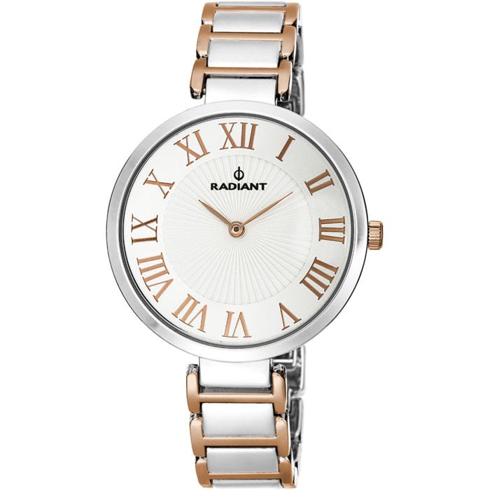 Reloj Radiant RA461202 Mujer Analogico Cuarzo con Correa de Acero inoxidable