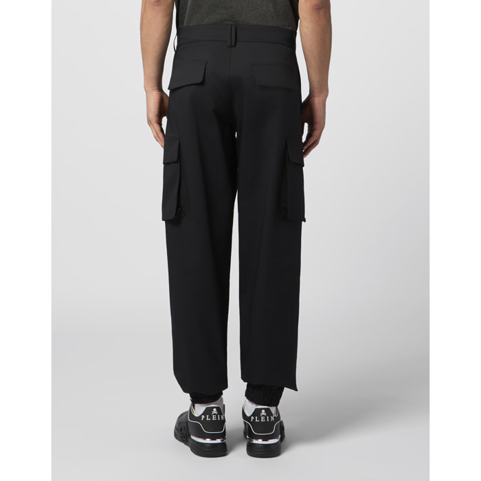 PHILIPP PLEIN Straight Cargo Trousers