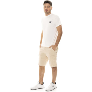 Bermuda cargo da uomo in twill Leone Military 1947