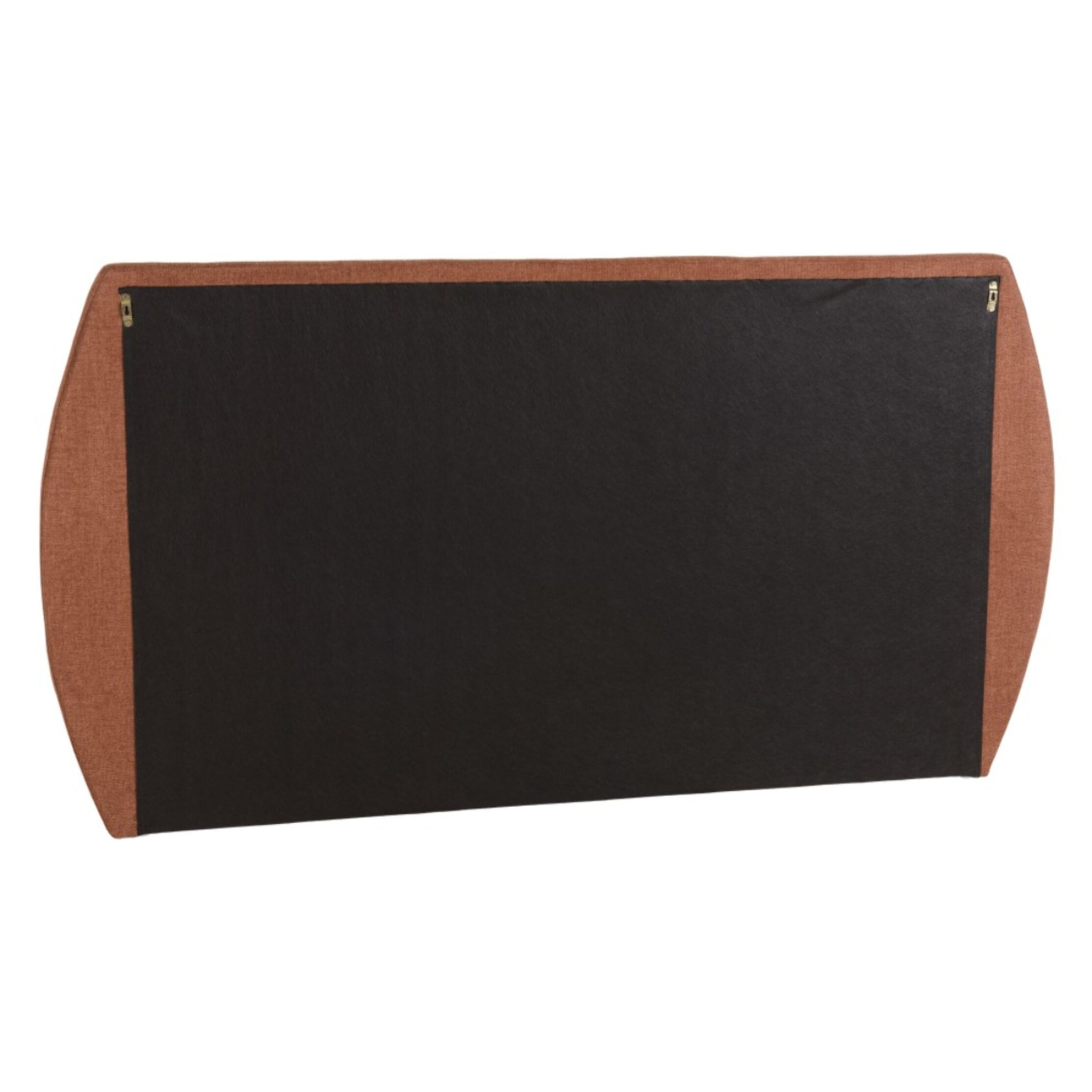 ARTHUR - Tête de lit rembourrée pour lits 140/160cm couleur terracotta