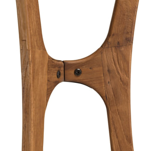 SIXTINE - Porte-manteau en bois de teck recyclé