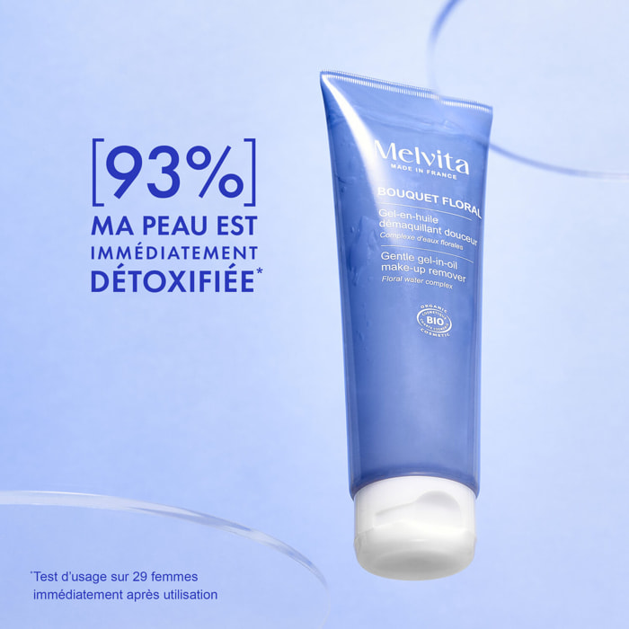 Bouquet Floral - Gel en Huile Démaquillant Detox