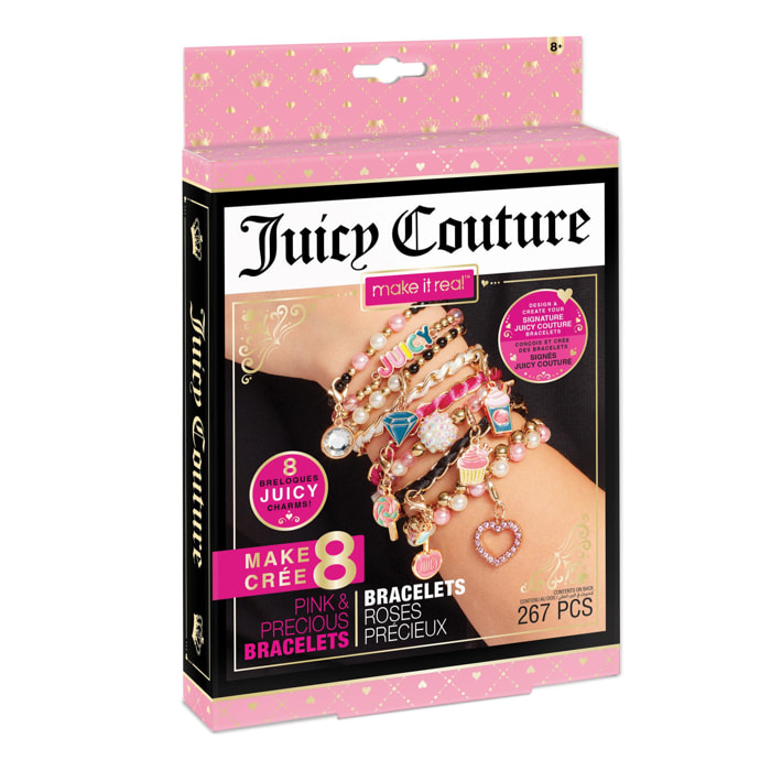 Juicy Couture Bracciali Rosa e Preziosi