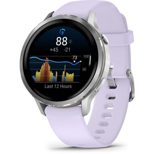 Montre sport GARMIN Venu 4 Gris/Silver Silicone Pervenche 41