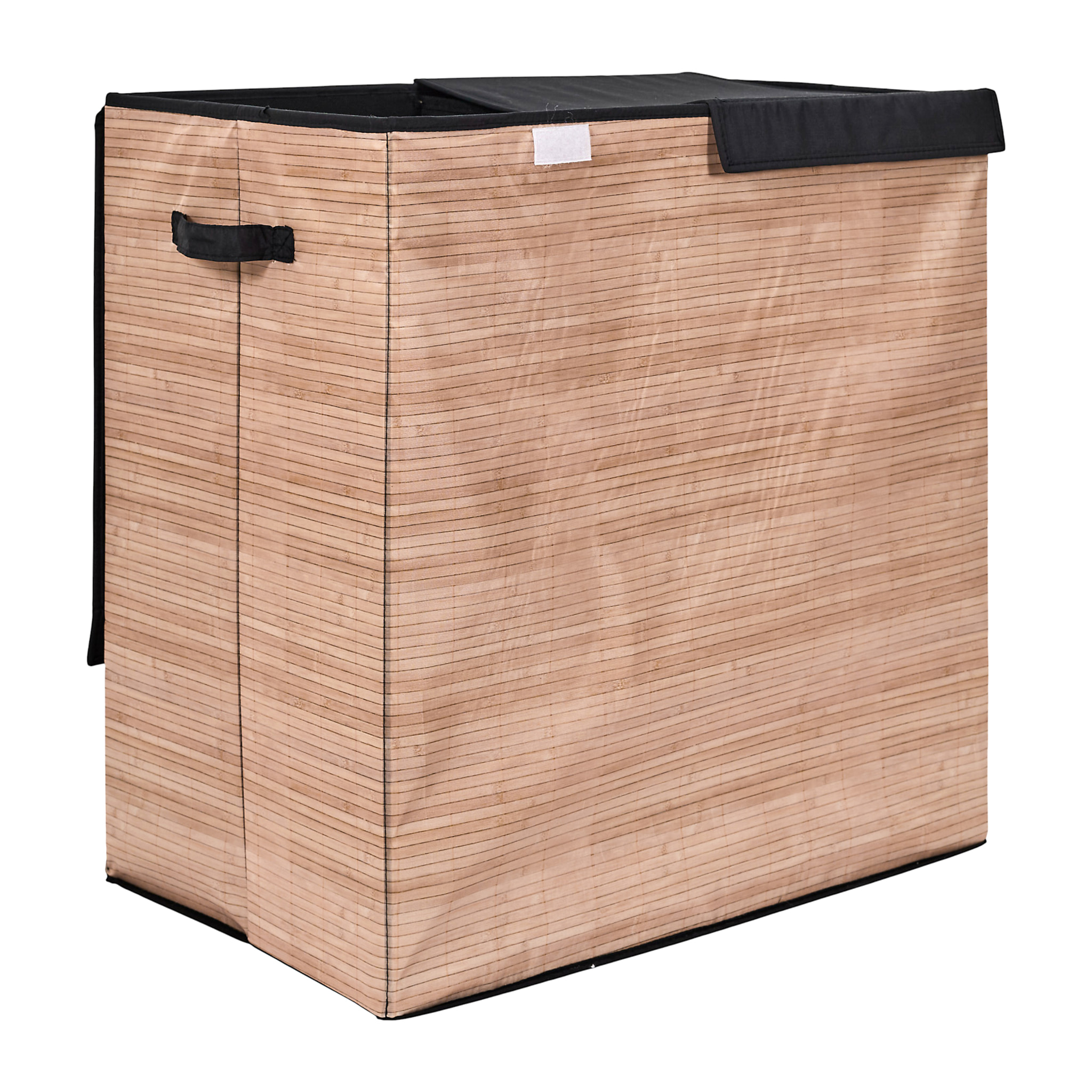 Panier A Linge Double 58x35x58cm