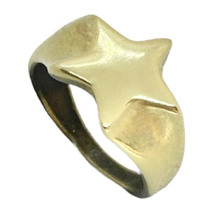 Anillo Estrella Fugaz dorado