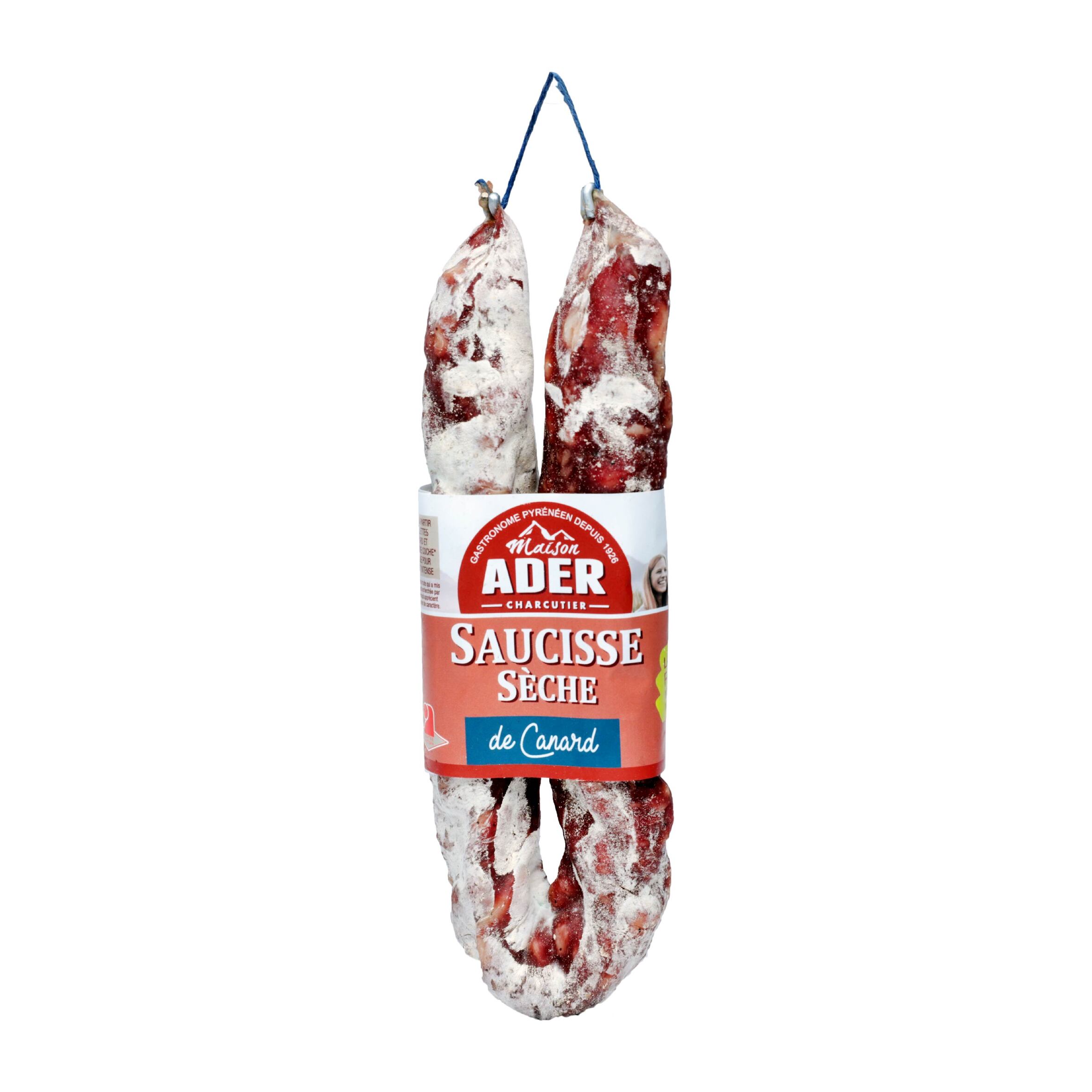 2 Saucisses seche canard - 2x300g - Pyrenees