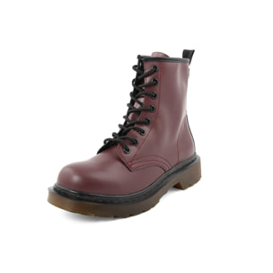 Stivaletto Donna colore Bordeaux-Altezza tacco:3cm