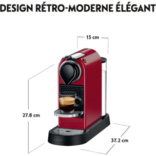 Nespresso KRUPS Citiz Rouge YY4117FD