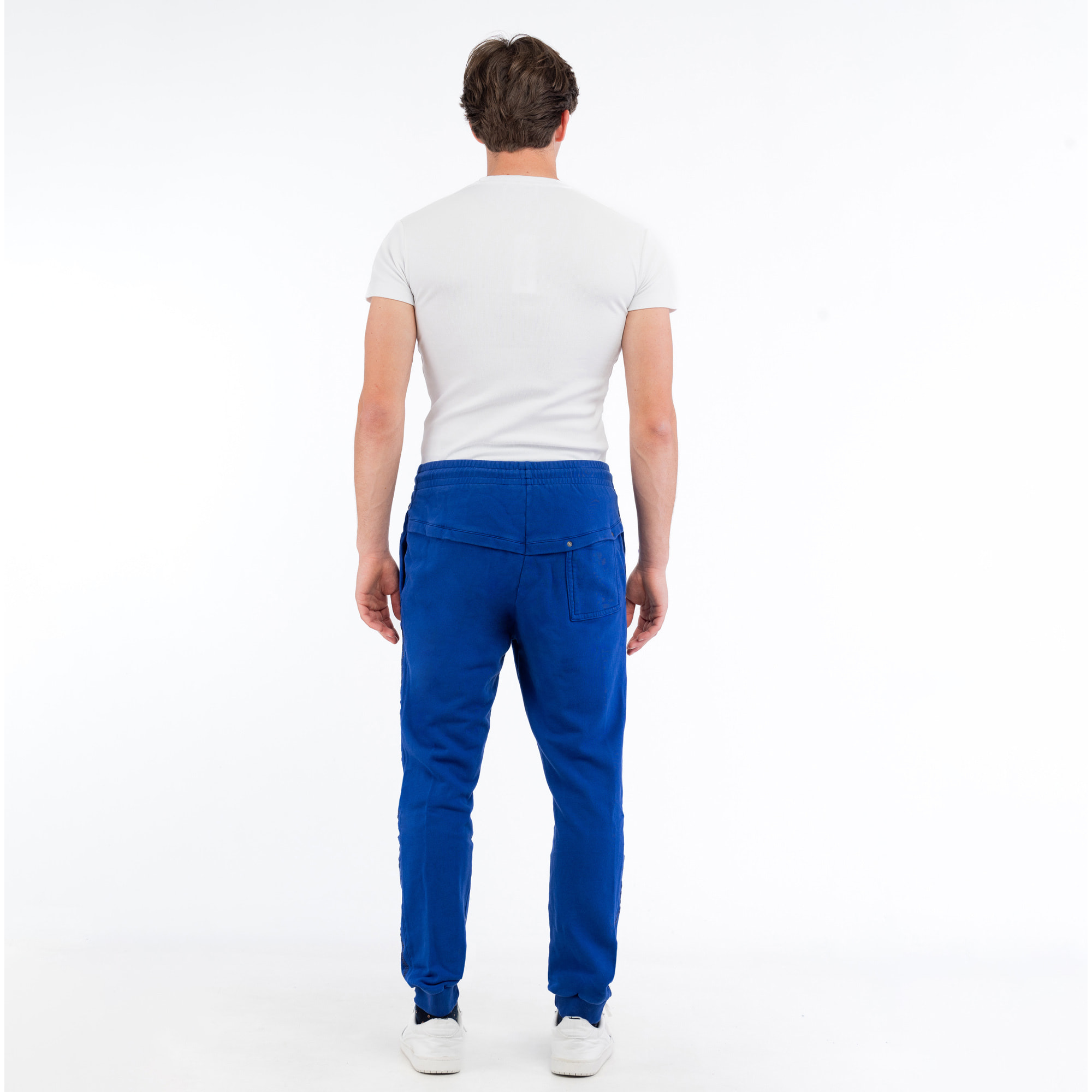 BIKKEMBERGS pantalone uomo clematis blue