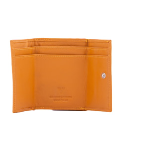 Portafoglio donna - Modello False - Ecopelle e poliestere - 10.0 x 7.5 x 2.0 cm