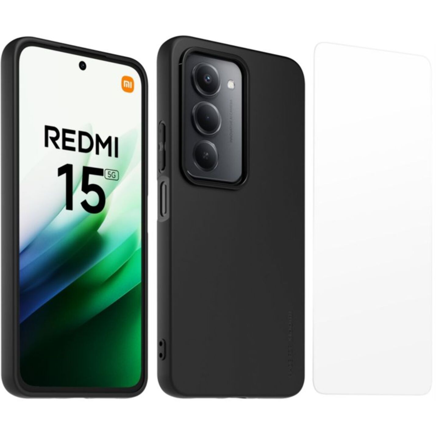 Coque MADE FOR XIAOMI Redmi 15 5G coque + verre trempé