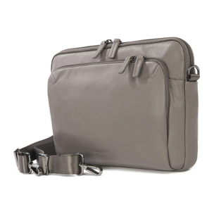 Borsa a tracolla  unisex In Vera pelle Made in Italy 34x23x8,5 cm