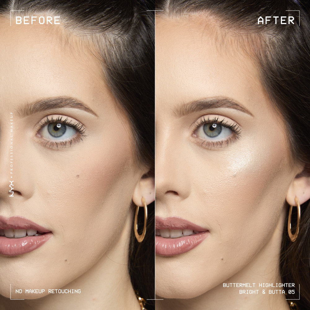 NYX Professional Makeup Buttermelt Highlighter BRIGHT AND BUTTA