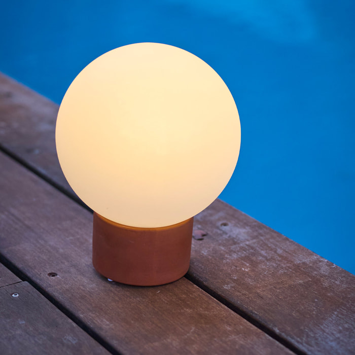 Lampe de table sans fil TERRA H25CM