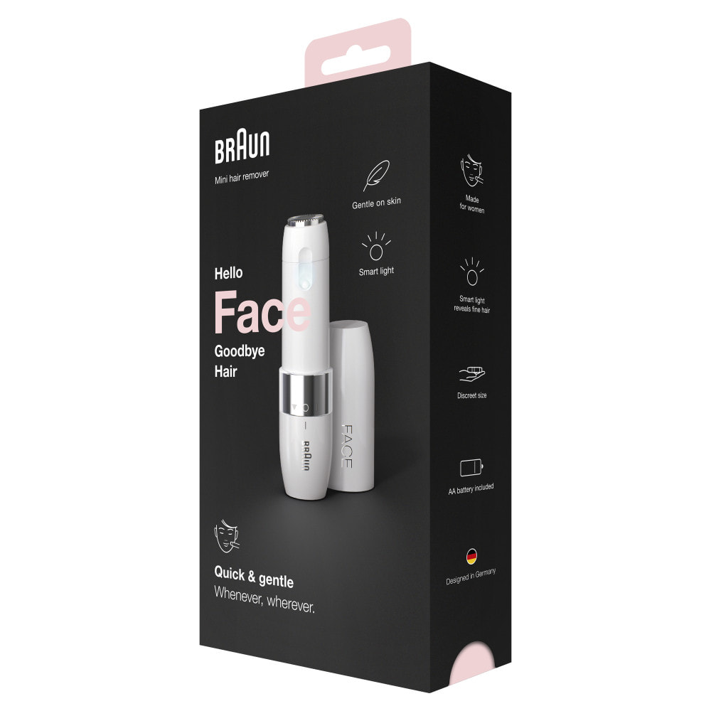 Braun Rasoir Visage Mini - Blanc