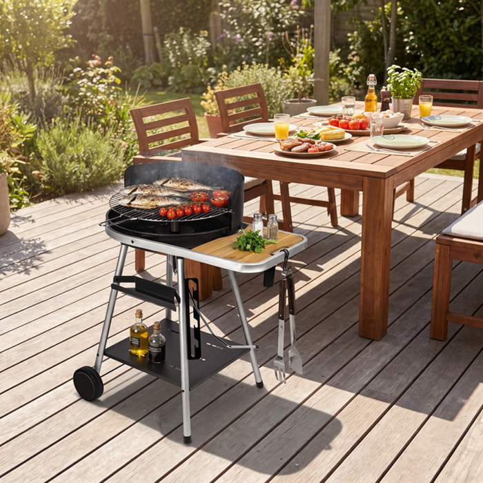 Barbecue charbon PORT GRIMAUD