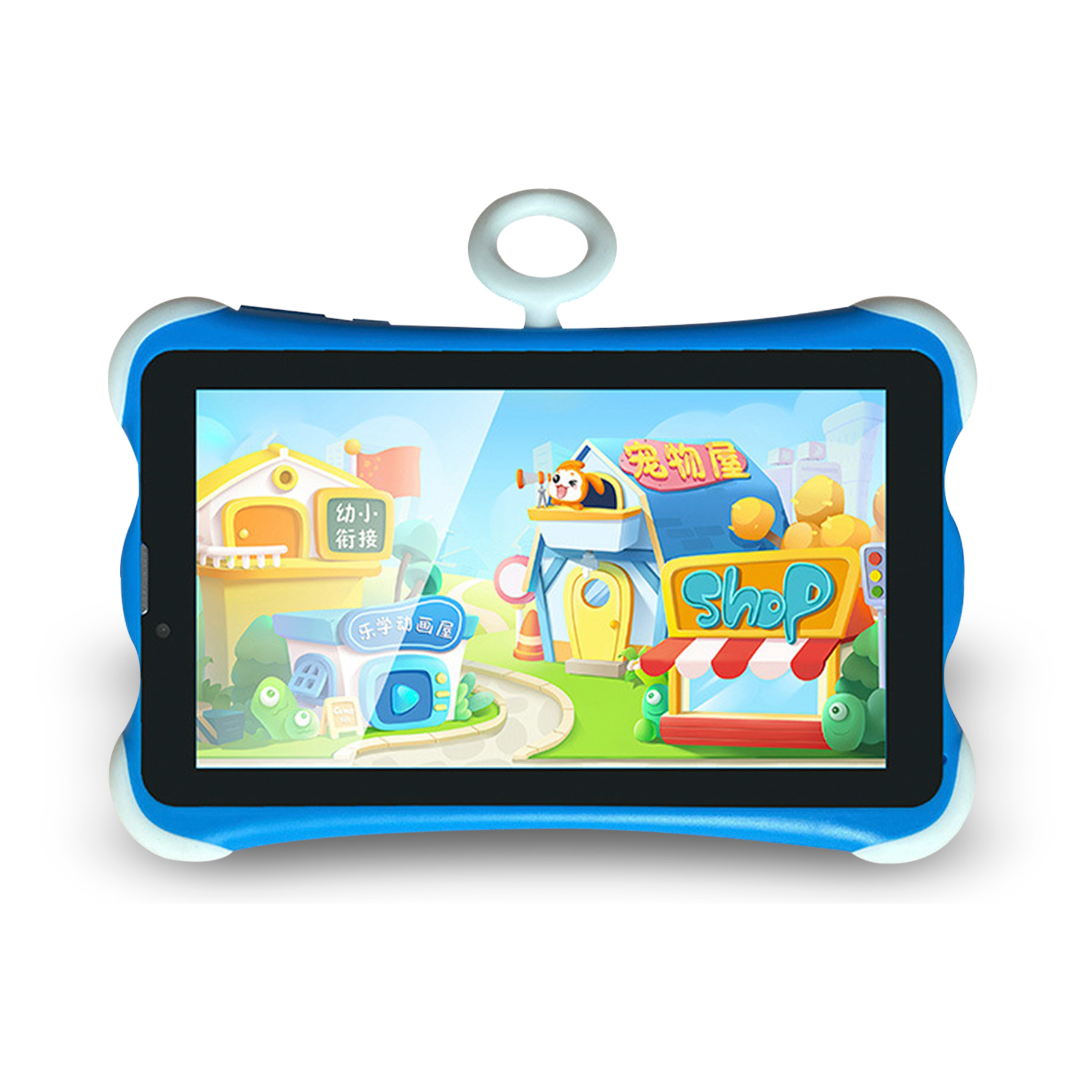 DAM Tablet Infantil K712 3G WiFi. SO Android 10. Pantalla 7'' 1024x600px. MTK 8321 Quad Core 2GB RAM + 16GB. Doble cámara. 20x2x13,5 Cm. Color: Azul