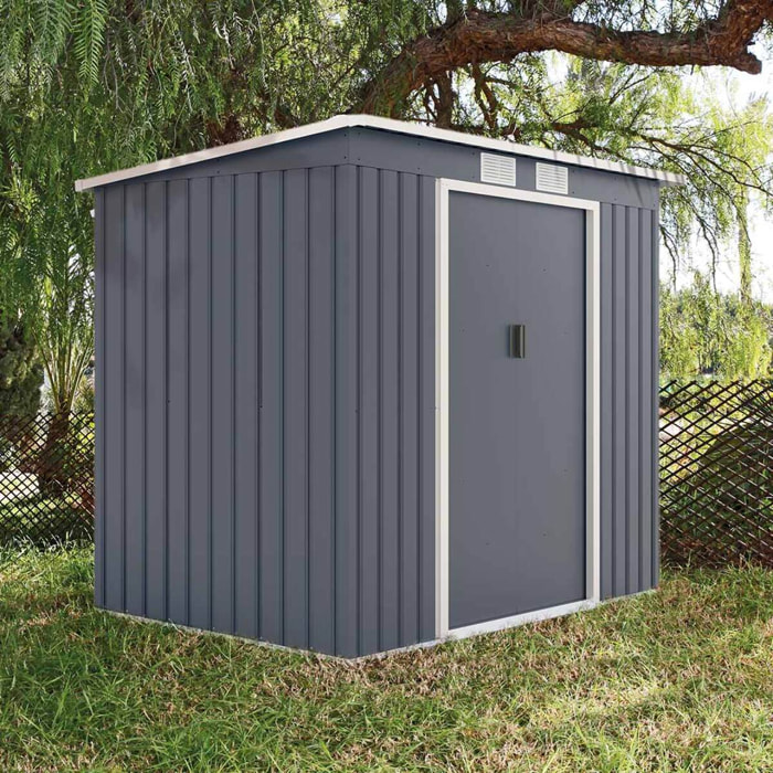 Caseta Metalica Store Room Gris 2,13x1,30x1,73 M